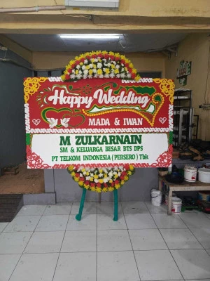 Papan Bunga di Rawa Badak Utara