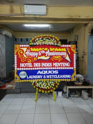 Papan Bunga di Rawa Badak Utara