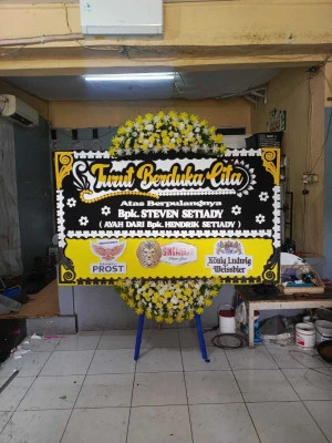 Papan Bunga di Rawa Badak Utara