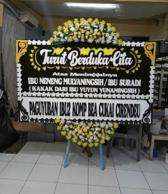 Papan Bunga di Rawa Badak Utara