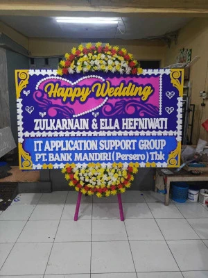 Papan Bunga di Rawa Badak Utara