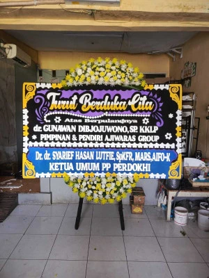 Papan Bunga di Rawa Badak Utara
